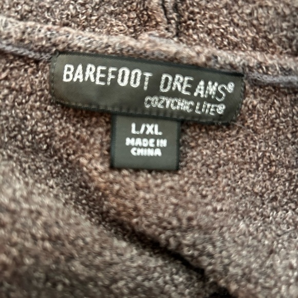 Barefoot Dreams Cocoa Draped Cardigan - Picture 4 of 11